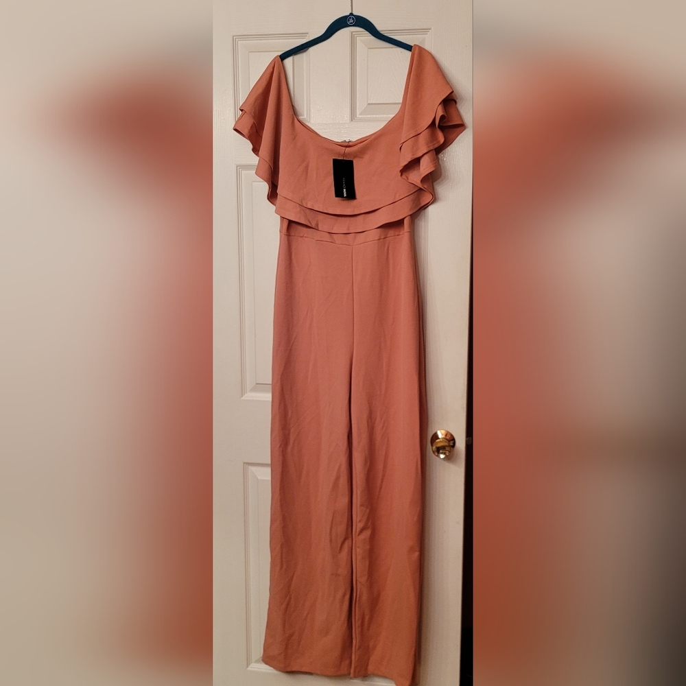 Ready to Ruffle Jumpsuit - Picture 2 of 4